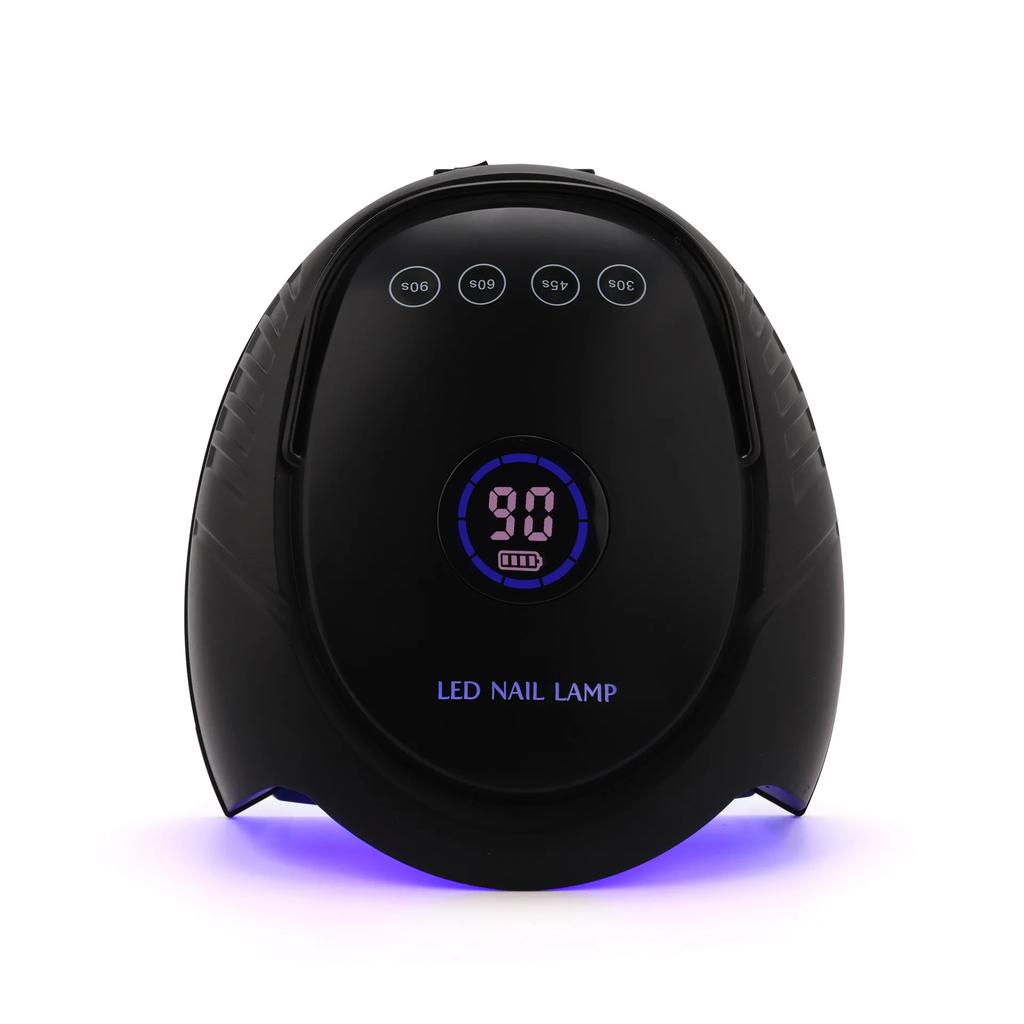 64W Rechargeable Nail Dryer Professional LED/UV Light Nail Machine Nail Lamp With Timing Function Nail Art Equipment Tool