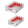 Under-Sink Pull-Out Spice Rack Drawer Storage System