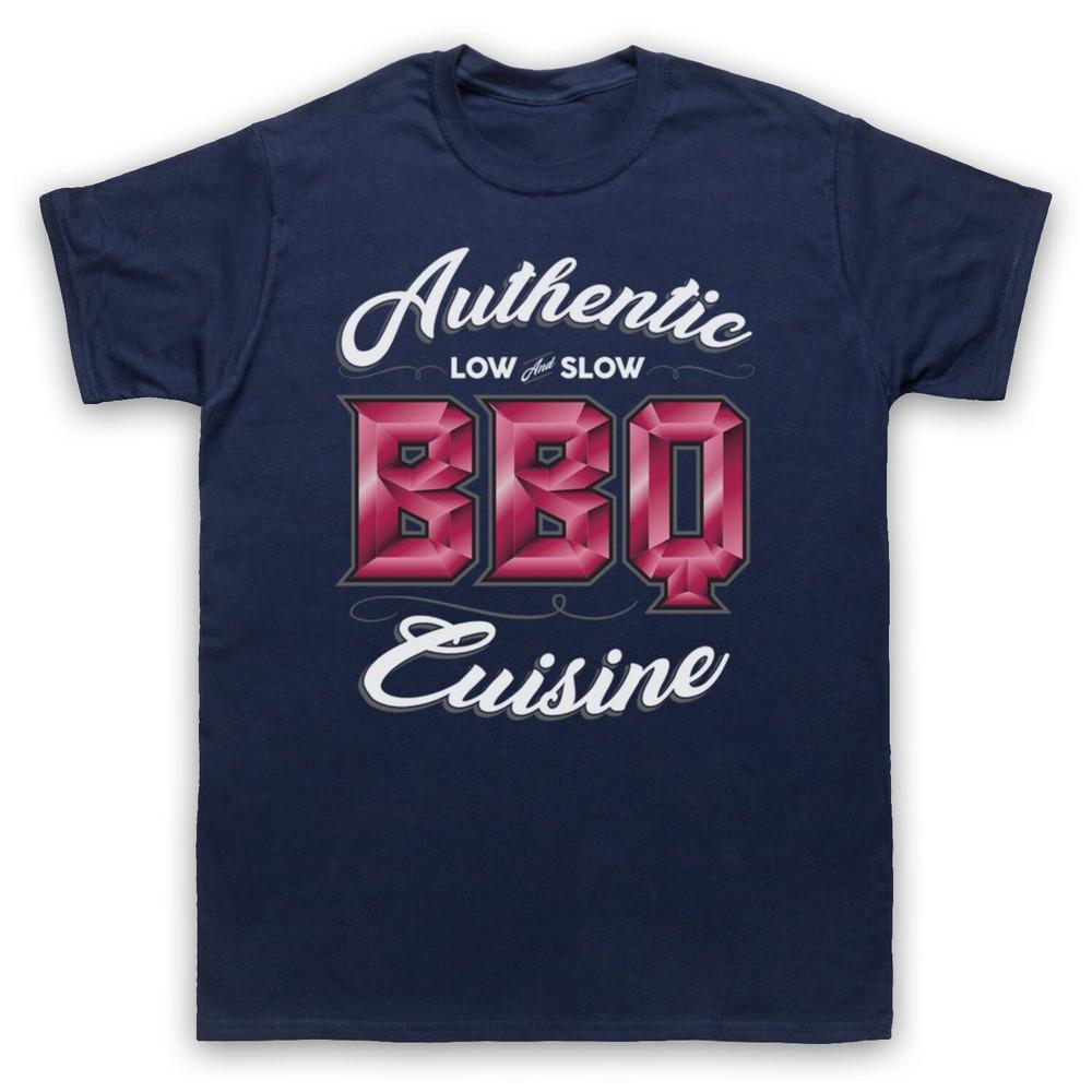 

Authentic Bbq Cuisine Low And Slow Love Of Barbeque Mens And Womens T-Shirt M