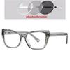 0 -0.5 -0.75 To -6.0 Blue Light Blocking Nearsighted Glasses For Women Spring Leg Cat Eye Minus Degree Prescription Spectacles