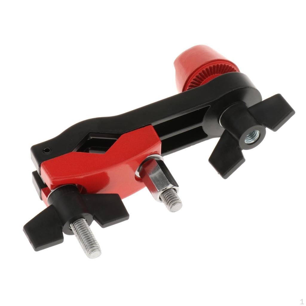 Drum Cymbal Arm Bracket Multi Clamp V To Eyebolt MEGA Clamps Percussion Practice Set