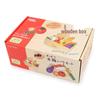 Qie Qie Le Kids' Educational Wooden Kitchen Toy Set: Magnetic Fruits & Vegetables for Ages 4-6