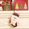 Christmas Stocking Christmas Decorations Goodie Bag Gift Fireplaces Xmases Tree Stocking Ornament for Holiday Family