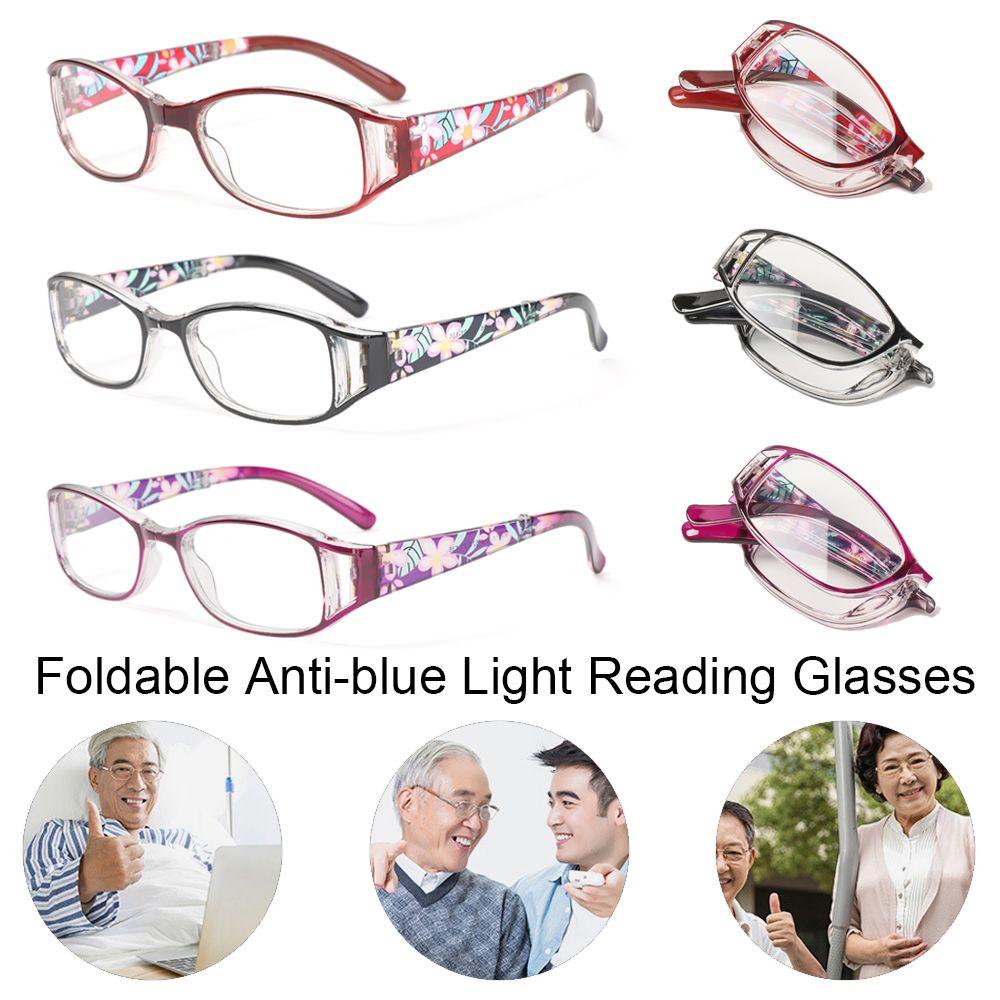 

Складные очки Presbyopia Анти-синие светлые очки Складные очки для чтения Компьютерные очки