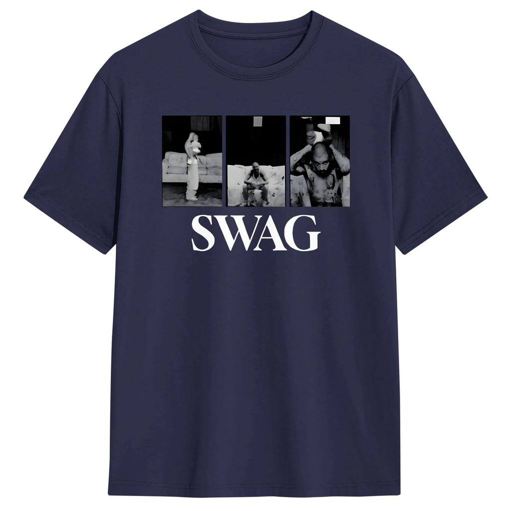JJustins BBiebers Swag Urban Street Style Photo Collage T Shirts Cotton Top Tees Summer Awesome TShirt Leisure Casual Tshirt