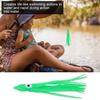 10pcs Bag Mini size Squid Octopus Shape Fishing Bait Lure Fishing Tackle Tools Luminous Green