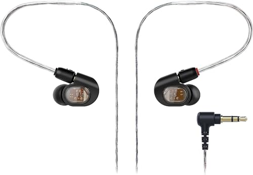 

Audio-Technica ATH-E70 Professional In-Ear Monitor Headphones, Black