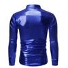 Autumn Cash Multicolor Cool Sequins Gilded Dance Clothes Shirt