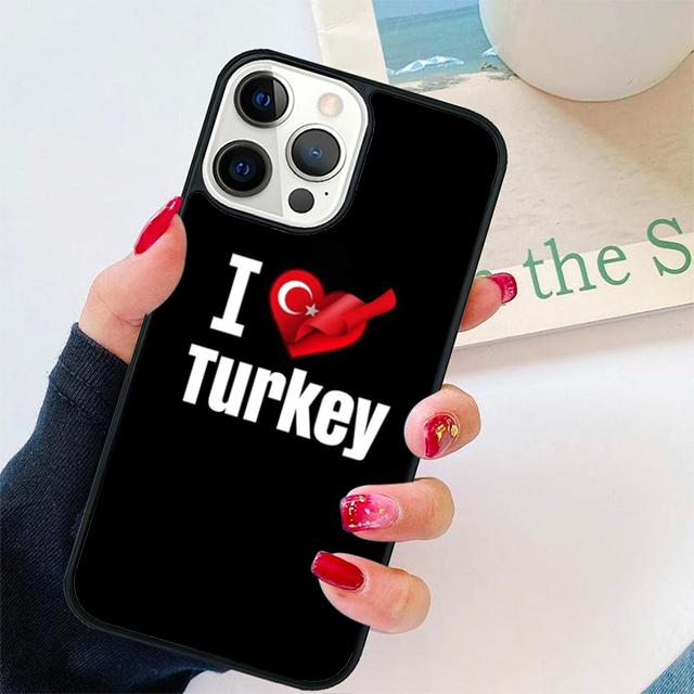 Turkey Turkish Flag Coque Shell For iPhone 17 Air 15 16 14 13 12 Pro Max 11 Pro Max Plus Phone Case Cover