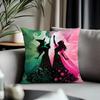 Viral Wwickedew Cushion Cover Antidustmite Pillowcase Invisible Zipper Silky Short Plush Sofa Cushion Cover