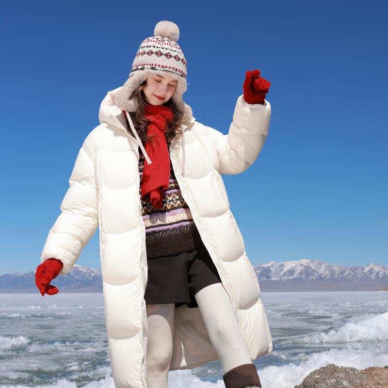 

Sancai 2025 Зимняя водонепроницаемая парка с 95% белым гусиным пухом L 165/88A