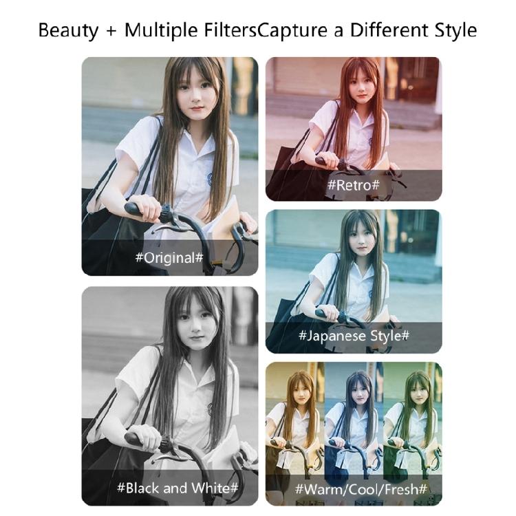 Mini CMOS Digital Camera 48MP Auto Focusing 2.4Inch Display Shockproof Photos and Video For Kids Beginner Creative