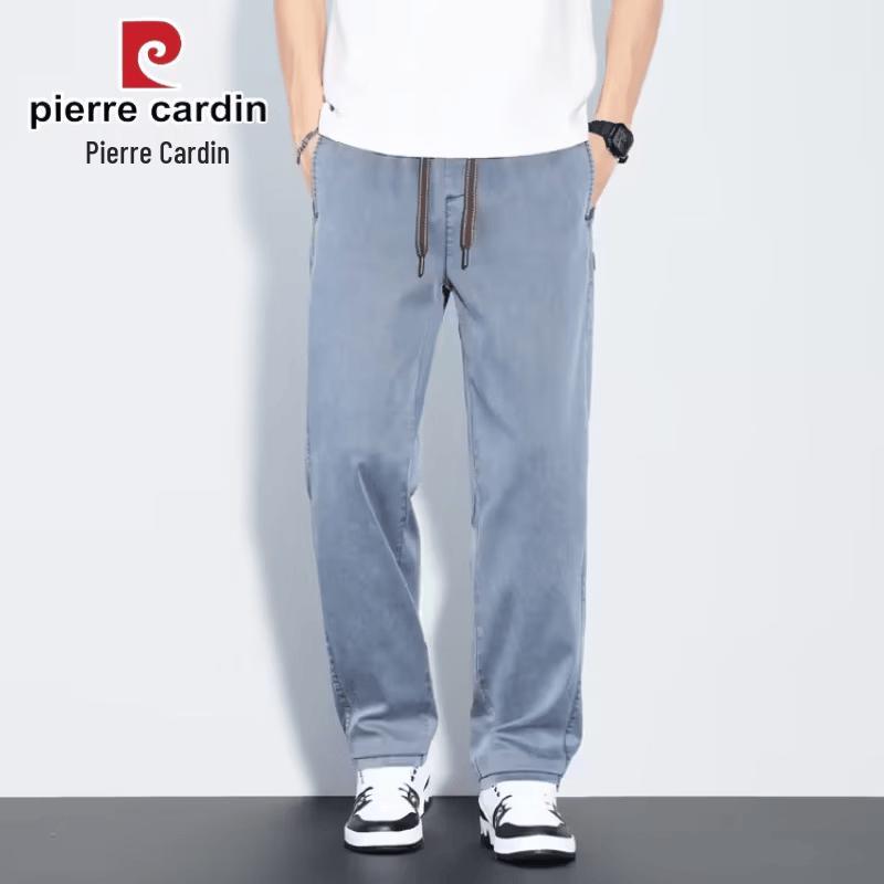 

Pierre Cardin Men s Tencel Blend Loose Fit Straight Jeans 3XL