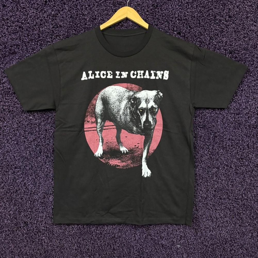 Alice In Chains Three Legged Dog Tshirt size large Unisex T-Shirt S