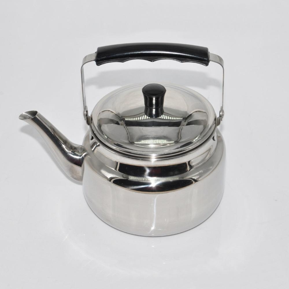 Universal Teapot Water Kettle Stainless Steel Coffee Pot Durable Hotel Tea Kettle  Outdoor Camping