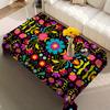 Mexican Colorful Rectangle Table Cloth for Table Decor Kitchen Dining Waterproof Reusable Tablecloth for Tables Dining Room