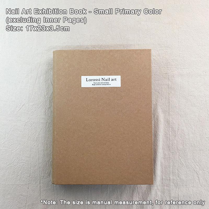 

Книга для хранения деталей нейл-арта, большая вместимость, выставочный фотоальбом, доска для хранения карточек, простой альбом для хранения, своими руками S жёлтый