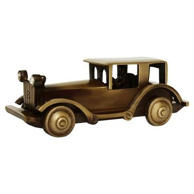 Prunkstück eines Automodells aus Messing, 12,7 cm
