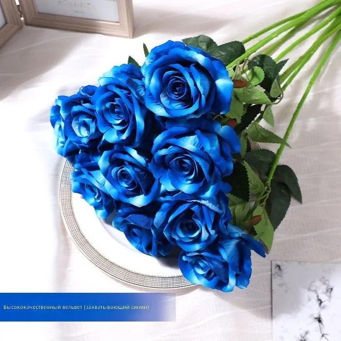 Artificial Flowers Flum 24 pcs white