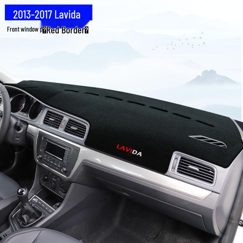 Volkswagen Lavida Dashboard Sunshade: Light-Blocking Console Pad for Interior Protection, Sharp Edition 24 Voyage.