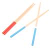 2 Pezzi 5A 7A Legno d'Acero Antiscivolo Bacchette per Batteria Leggere Professionali Bacchette in Legno Parti Accessori per Strumenti a Percussione