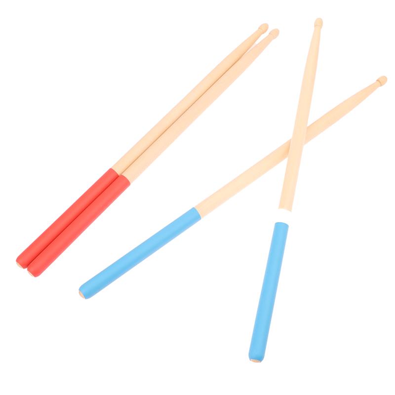 2 Pezzi 5A 7A Legno d'Acero Antiscivolo Bacchette per Batteria Leggere Professionali Bacchette in Legno Parti Accessori per Strumenti a Percussione