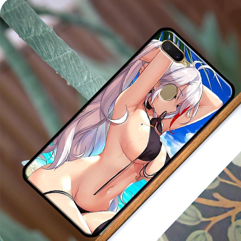 Anime Summer Bikini Girls For OPPO A74 A54 A94 Case For OPPO A31 A53 A53S A5 A9 2020 A5S A15 A83 A91 A52 A72 Coque