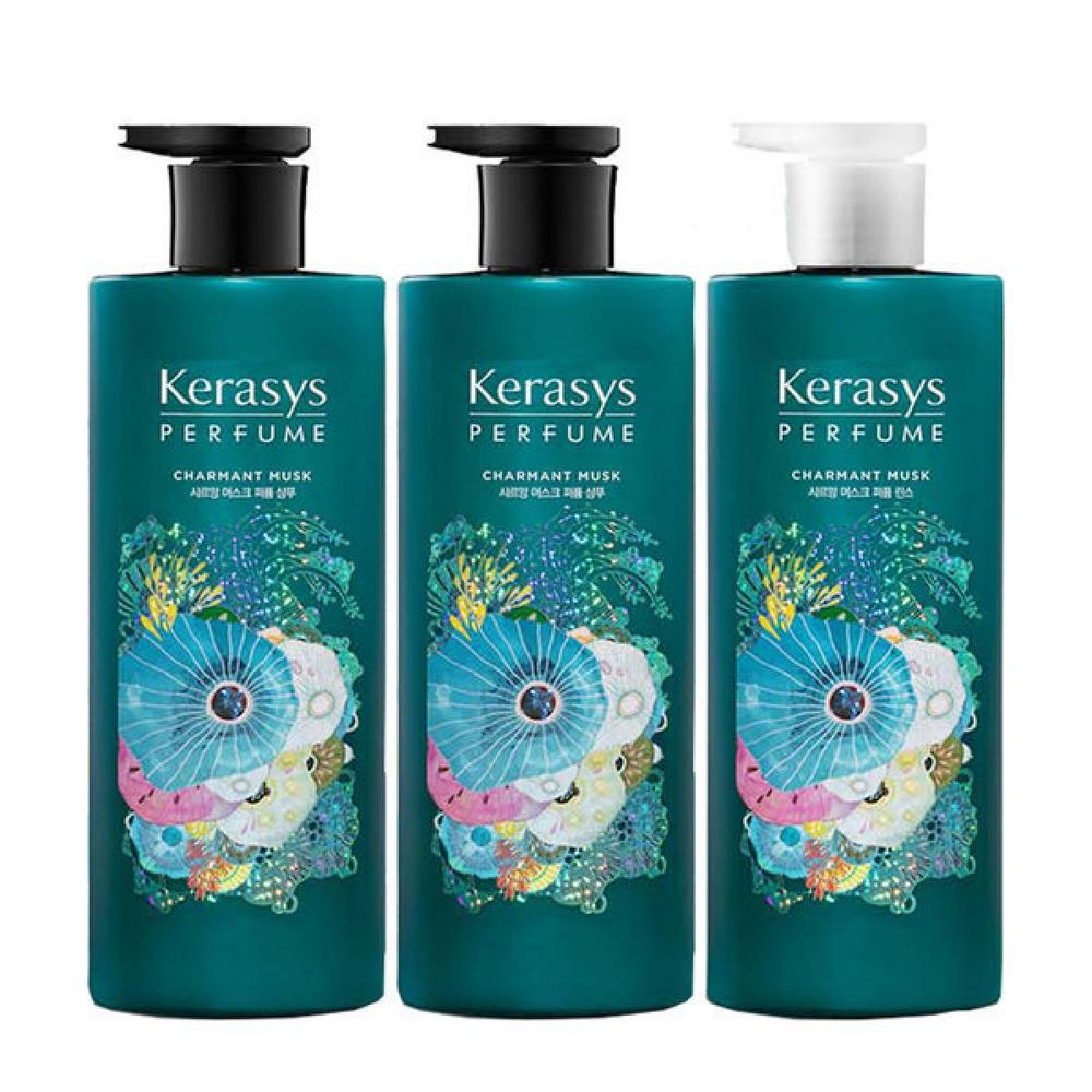 Kerasis Perfume Charmant Musk Shampoo + Conditioner - H.G 1 pcs