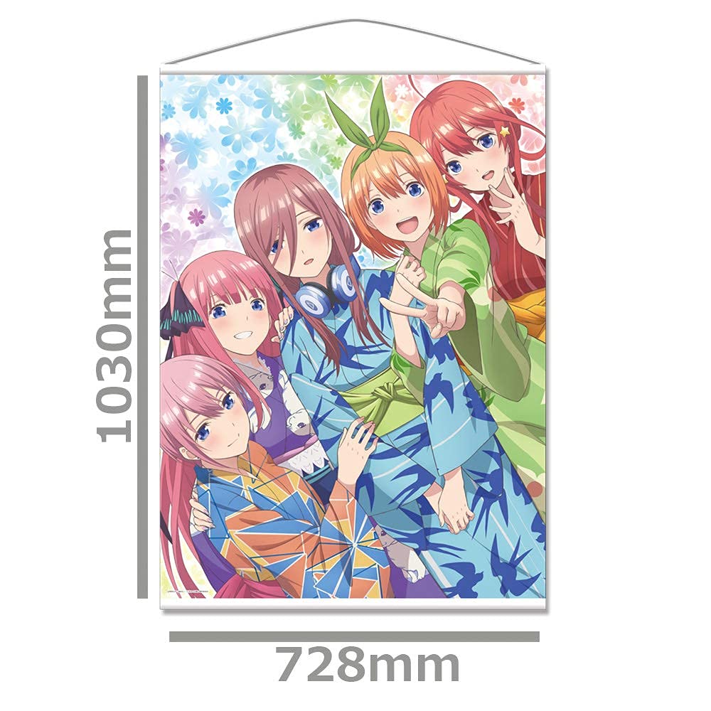The Quintessential Quintuplets B1 Tapestry Nino Miku Yotsuba [Ichika & & & & May]