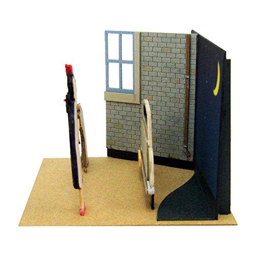 Sankei Studio Ghibli Mini Kiki's Delivery Service - Old Dog Jefferson & Kiki Non-Scale Papercraft MP07-84