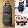 Lightweight Universal Wheeled Backpack: Large Capacity, Double Shoulder, Handheld, Travel-Friendly Luggage Bag