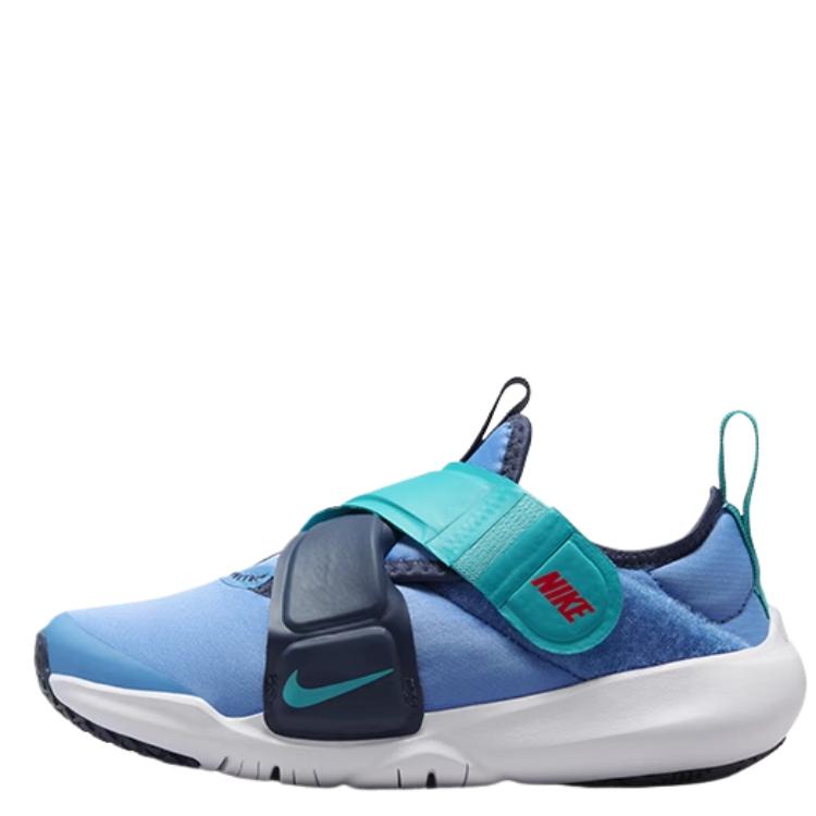 Nike Flex Advance Comfortable Fashionable Simple Versatile Kids Casual Shoes Kids Casual Shoes Blue Green CZ0186-407