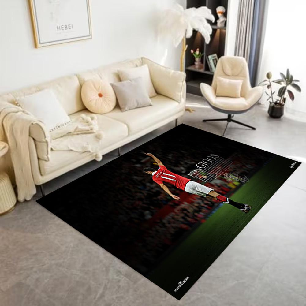 Wayne Rooney Celebration Carpet Design for Decorate Room Outdoor Hallway Bedrooms Antislip Carpet Decorate Offices Perfect Birthday/Christmas Gift Ide
