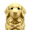 3D Printed Dog Figurine Mini Bow Tie Dog Collectible Statue Animal Shape Desktop