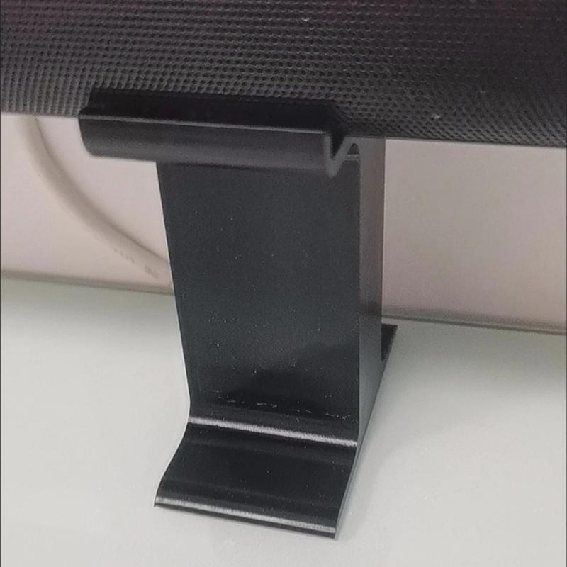 Desktop-Kunststoff-Soundbar-Halter Höhenverstellbarer Kunststoff-Soundbar-Ständer Für Lange Soundbars Zur Verbesserung der Akustik