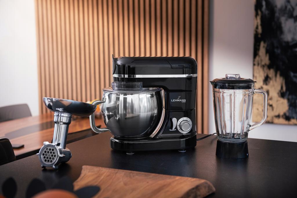 Lehmann Mastic 3000W Planetary Kitchen Machine: Bowl, Blender, Grinder