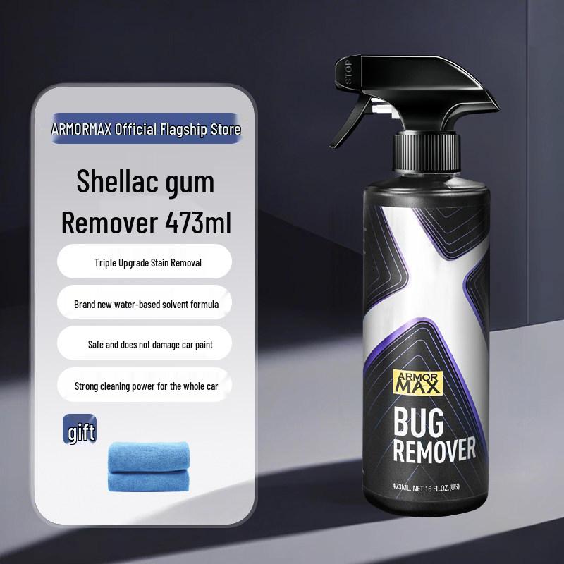 Car Surface Stain & Sap Remover – Strong Cleaner for Windows & Paint
