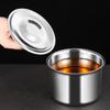 Stainless Steel Seasoning Pot with Lid