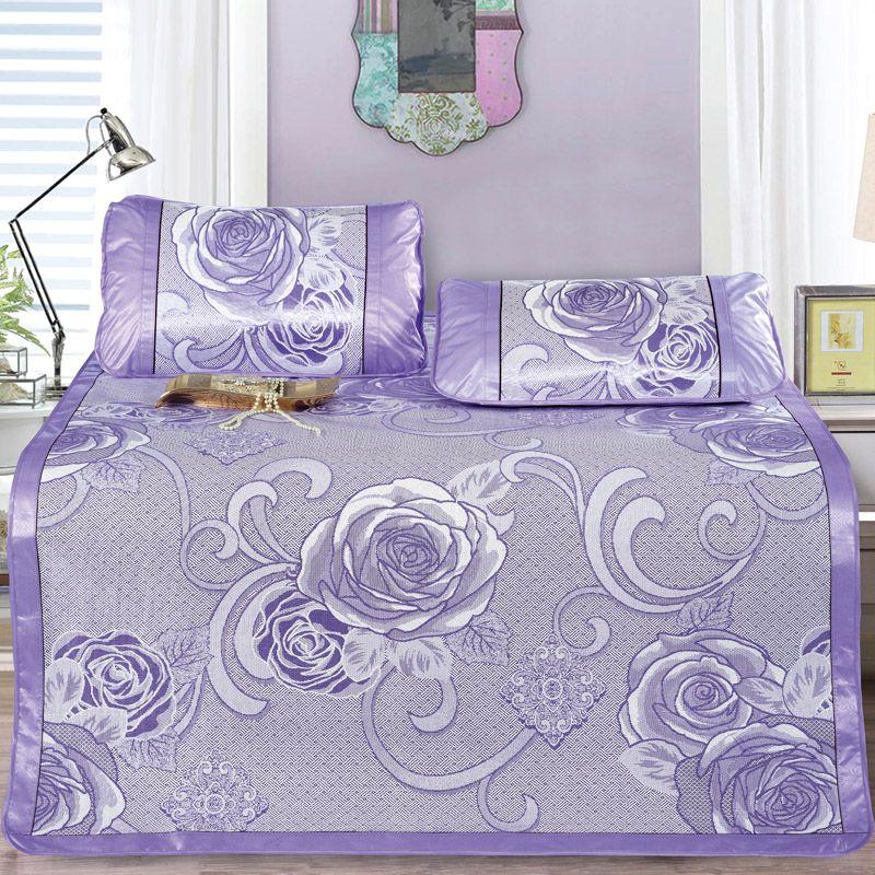 

Летний спальный коврик Ice Silk, простыни для спальни, удобные, дышащие, складные, роскошные, современные, классные, покрывала для дома 90x200cm