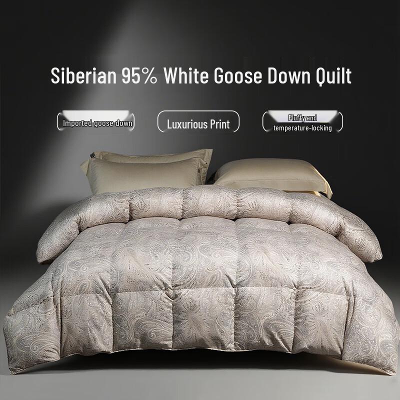 

Ranpai 95% White Goose Down Winter Quilt