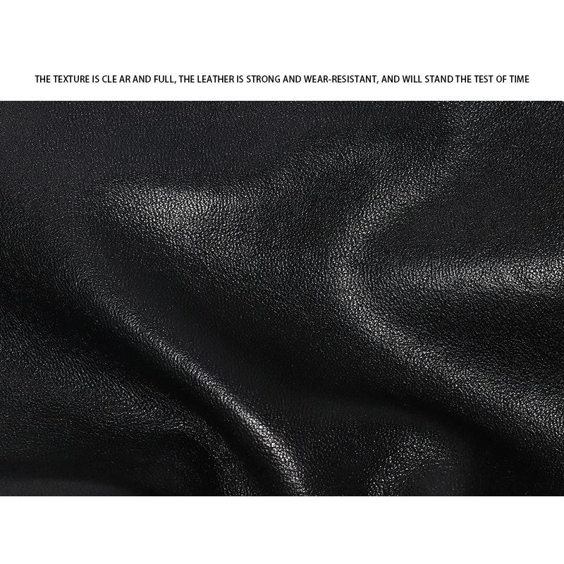 Men's Casual Crossbody Bag Genuine Leather Fashi High-Grade Shoulder Bag First Layer Cowhide Chest Bag