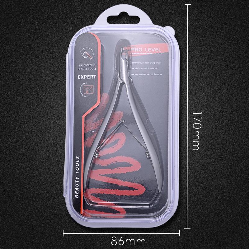 Swan Neck Cuticle Nipper: Russian Style Manicure Tool for Exfoliation and Hangnail Removal