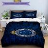 Fc Esporte Printed Pattern Duvet Cover Set – includes 1 duvet cover and 2 matching pillowcases Bedroom decor Christmas gifts