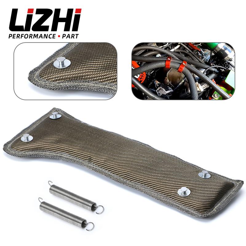 LIZHI RACING - Turbo Blanket For Subaru 02-13-WRX 04-18-STi 04-11 Forester 05-09 Liberty Legacy Turbo Heat Shield