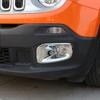 2pcs Car Front Fog Light Protection Cover for Jeep Renegade 2015 - 2019 Fog Lights Decoration Covers Trim Sticker Accessories