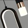 Neu Moderne Glanz Minimalist LED Anhänger Lichter Kronleuchter Für Schlafzimmer Wohnzimmer Decor Hängende Lampe suspension innen beleuchtung