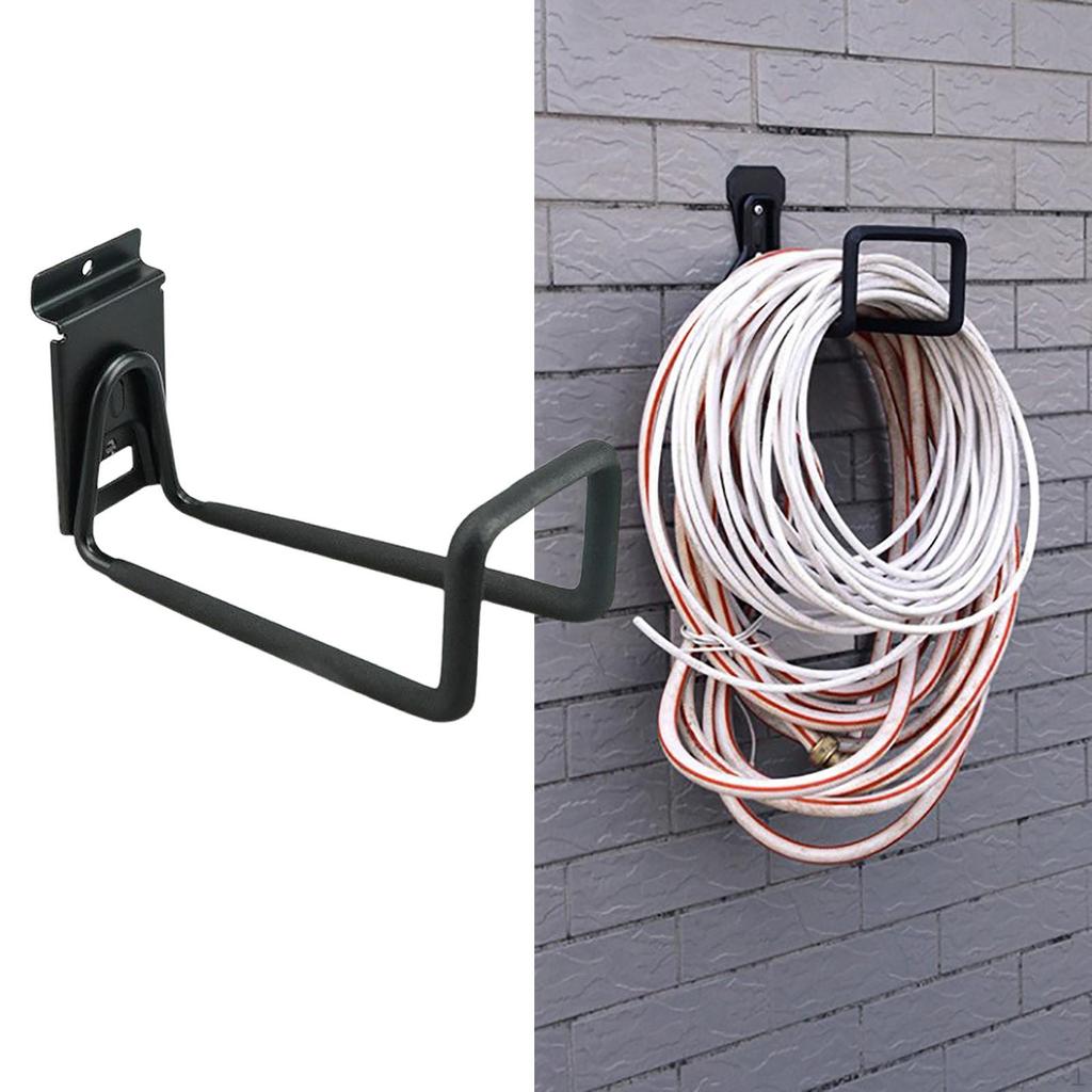 Garden Hose Holder, Heavy Duty Metal Water Hanger, Wall Sturdy Rack, Durable