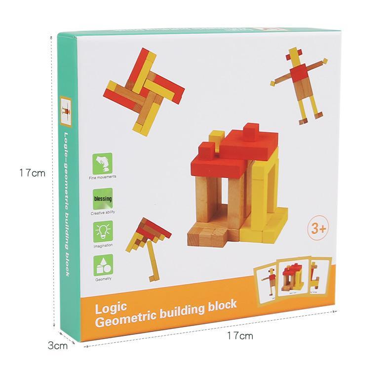 Montessori Geometric Blocks: Enhance Children's Hands-On and Thinking Skills with Parent-Child Interaction.