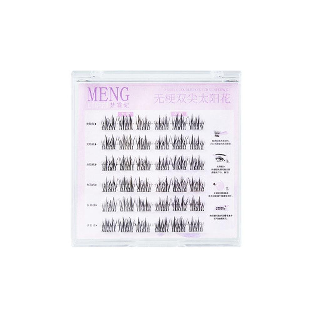 Extension Fake Eyelashes DIY Glue Free False Lashes Fairy False Eyelash Clusters  Grafting Lashes