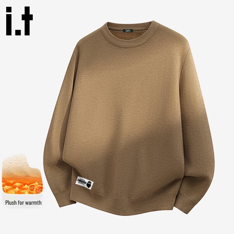 Fingercroxxit Unisex Fleece Lined Knit Sweater